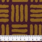 Preview: Jaquardjersey | Marvelous Strokes Lycklig Design | Lila Ocker